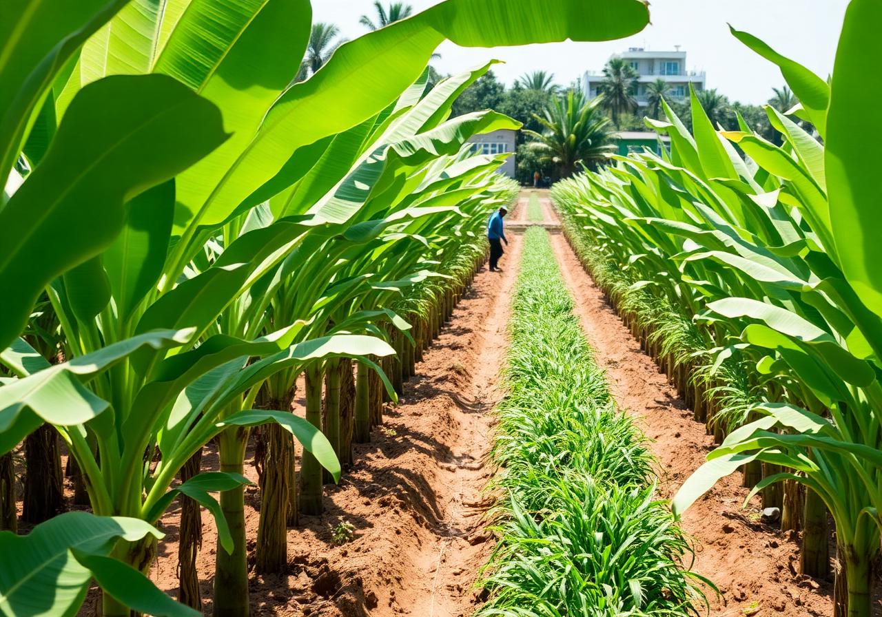 Banana plantation